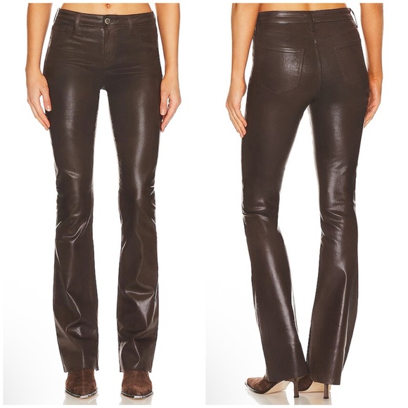 L’Agence Ruth in Espresso Coated Size 23 - Picture 1 of 13